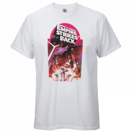 Star Wars The Empire Strikes Back Tom Jung One Sheet Poster T-Shirt